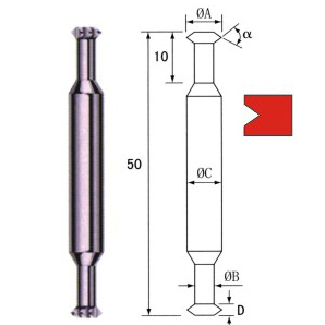 V shaped gong pit cutterModel:V shaped gong pit cutterSize: